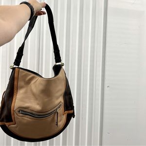 orYANY tote bucket leather bag